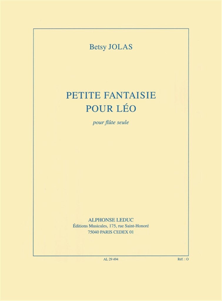 Petite Fantaisie Pour Leo
